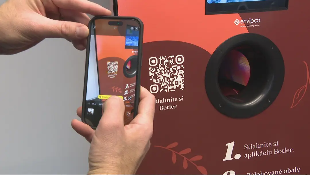 Nový zálohomat.