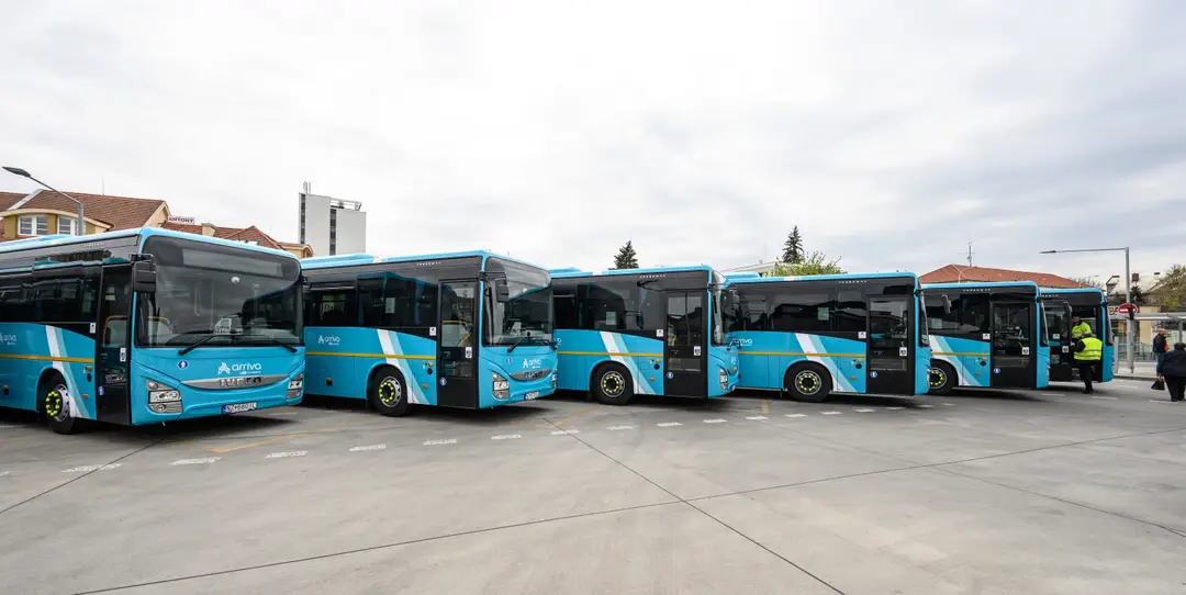 Autobusy spoločnosti Arriva - ilustračná snímka