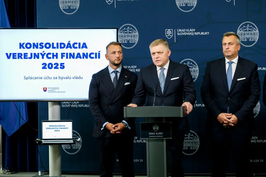 Tlačová konferencia ku konsolidačným opatreniam