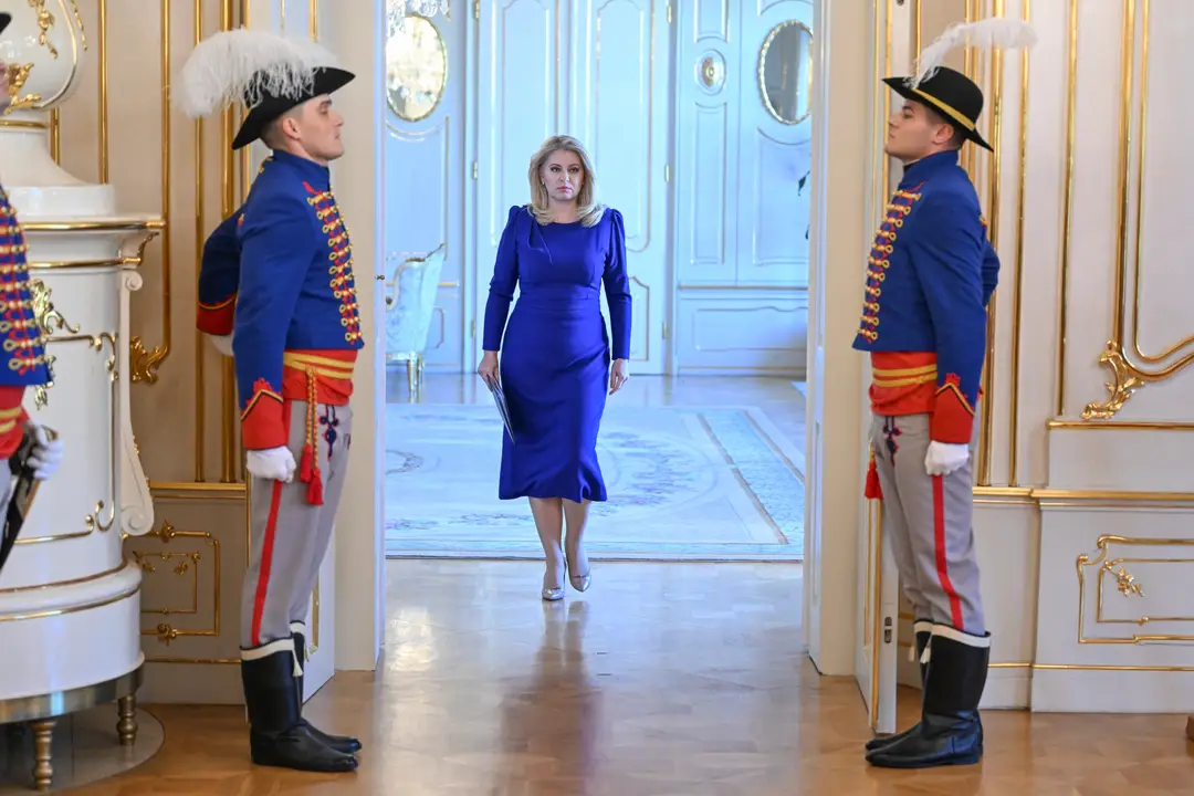 Prezidentka Zuzana Čaputová. 