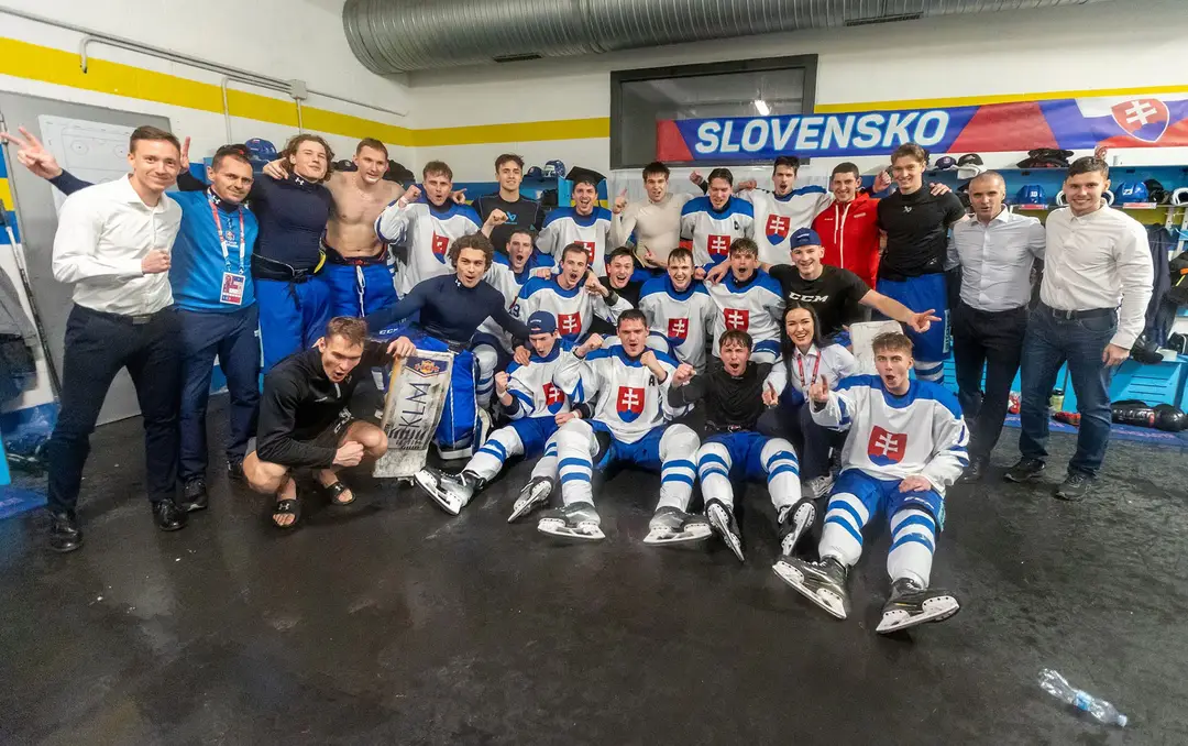 Slovenskí hokejisti na univerziáde.