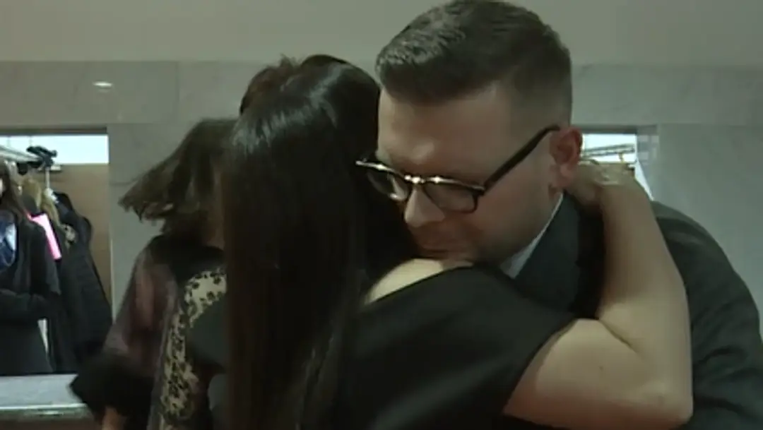 Boris Pršo sa zvítal s kamarátkou Kristínou Kövešovou.