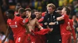 Radosť Liverpoolčanov po víťaznom góle Lallanu.