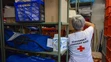 Sklad s humanitárnou pomocou.