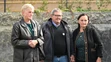Na snímke zľava Zlatica Kušnírová, matka Martiny Kušnírovej a Jozef Kuciak  a Jana Kuciaková, rodičia Jána Kuciaka