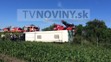 Nehoda autobusu pri Pieštanoch