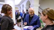 Marian Lechan na krste svojej knihy.
