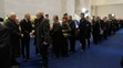 Vľavo nevlastný brat zosnulého prezidenta, historik Dušan Kováč a syn Michal Kováč ml.