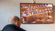 Schôdza v parlamente.