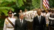 Barack Obama sa stretol s Raúlom Castrom