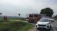 Nehoda na trati medzi obcami Tuchyňa a Pruské.