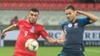 Hráči Belgicka oslavujú g=ol v kvalifikácii ME 2020 proti Cypru.