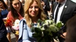 Zuzana Čaputová s dcérami počas Te Deum v Dóme sv. Martina.