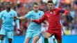 Goncalo Guedes - autor gólu vo finále Ligy národov v dueli Portugalsko - Holandsko.