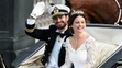Švédsky princ Carl Philip a jeho manželka princezná Sofia.