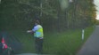 Policajná naháňačka pri Karlových Varoch