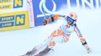 Na snímke slovenská lyžiarka Petra Vlhová v druhom kole obrovského slalomu žien Svetového pohára v alpskom lyžovaní v rakúskom Semmeringu.