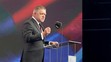 Na snímke predseda vlády SR Robert Fico (Smer-SD) počas prejavu na oslavách 81. výročia Slovenského národného povstania