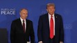Sprava Donald Trump a Vladimir Putin počas konferencie po rokovaniach.