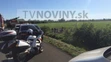 Nehoda autobusu pri Piešťanoch