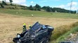 BMW v protismere narazilo do kamióna (4)