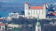 Pohľad na Bratislavu.