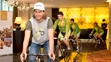 Peter Sagan počas tlačovej konferencie pri príležitosti prezentácie nového projektu CyS Peter Sagan Academy.