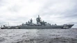 Ruský krížnik Admiral Nachimov.