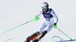 Petra Vlhová počas pretekov v slalome na ZOH 2026.