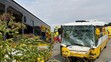 Pri obci Lechovice došlo k zrážke dvoch autobusov.
