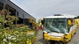 Pri obci Lechovice došlo k zrážke dvoch autobusov.