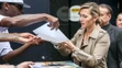 Kate Winslet na nakrúcaní šou Good Morning America