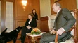 Angela Merkelová a Vladimir Putin počas stretnutia v Soči v roku 2007.