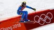 Lyžiarka Irene Curtoniová z Talianska počas súťaže tímov na ZOH 2018.