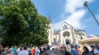 Na snímke veriaci počas slávnostnej odpustovej svätej omše, ktorá je súčasťou Levočskej púte. (2)