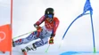 Slovenská lyžiarka Petra Vlhová počas 1. kola obrovského slalomu na ZOH 2022.