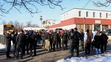 Polícia na mieste streľby.