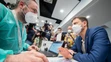 Eduard Heger prišiel na očkovanie vakcínou AstraZeneca.
