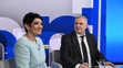 Hosťami relácie Na telo boli Roman Michelko z SNS a Irena Bihariová z PS