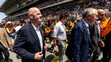 Veľkú cenu Španielska si nenechal ujsť ani prezident FIFA Gianni Infantino.
