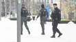 Zásah policajtov na vysokej škole.