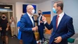 Richard Sulík a Juraj Blanár pred nakrúcaním.