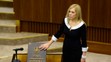 Denisa Saková (SMER-SD) skladá poslanecký sľub.