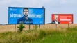 Bilbord strany Progresívne Slovensko a strany Hlas.