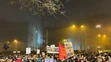 Protivládny protest na Námestí SNP v Bratislave