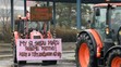 Protest farmárov.