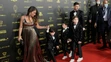Lionel Messi a jeho manželka Antonela Roccuzzová so synmi Thiagom, Matteom a Cirom.