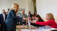 Prezidentka Zuzana Čaputová odvolila v Pezinku.