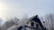 Požiar v obci Nový Salaš.