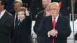 Barron Trump sa teší z otcovho úspechu. 